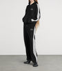Balenciaga Black Zipped Zip-Up Hoodie