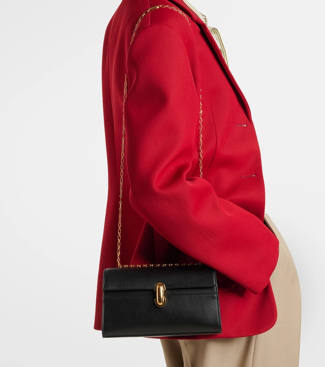 Savette - Symmetry Chain Mini leather crossbody bag
