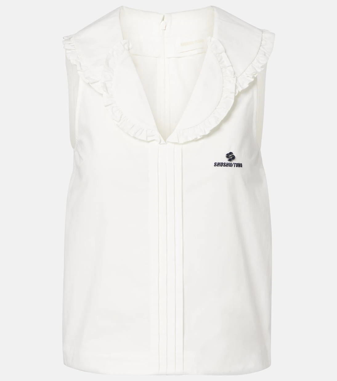 Shushu/Tong - Ruffled cotton top