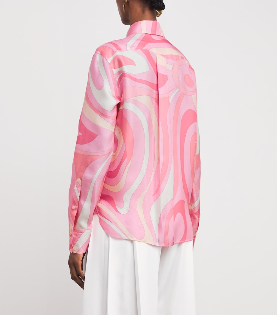 Multi Silk Printed Blouse