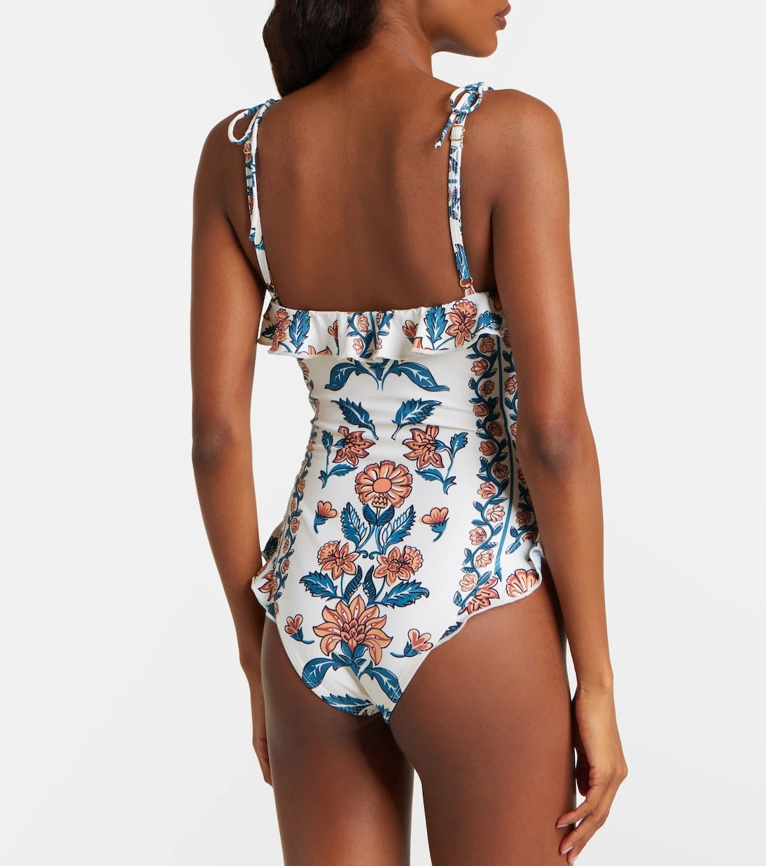Montce - Jacelyn floral ruffled swimsuit