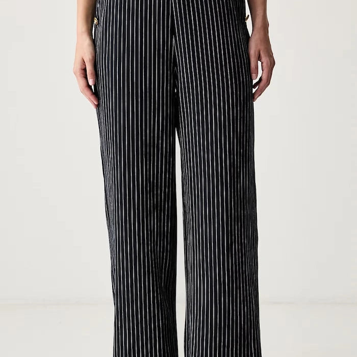 Tommy Hilfiger kadın düz pantolon, lyocell