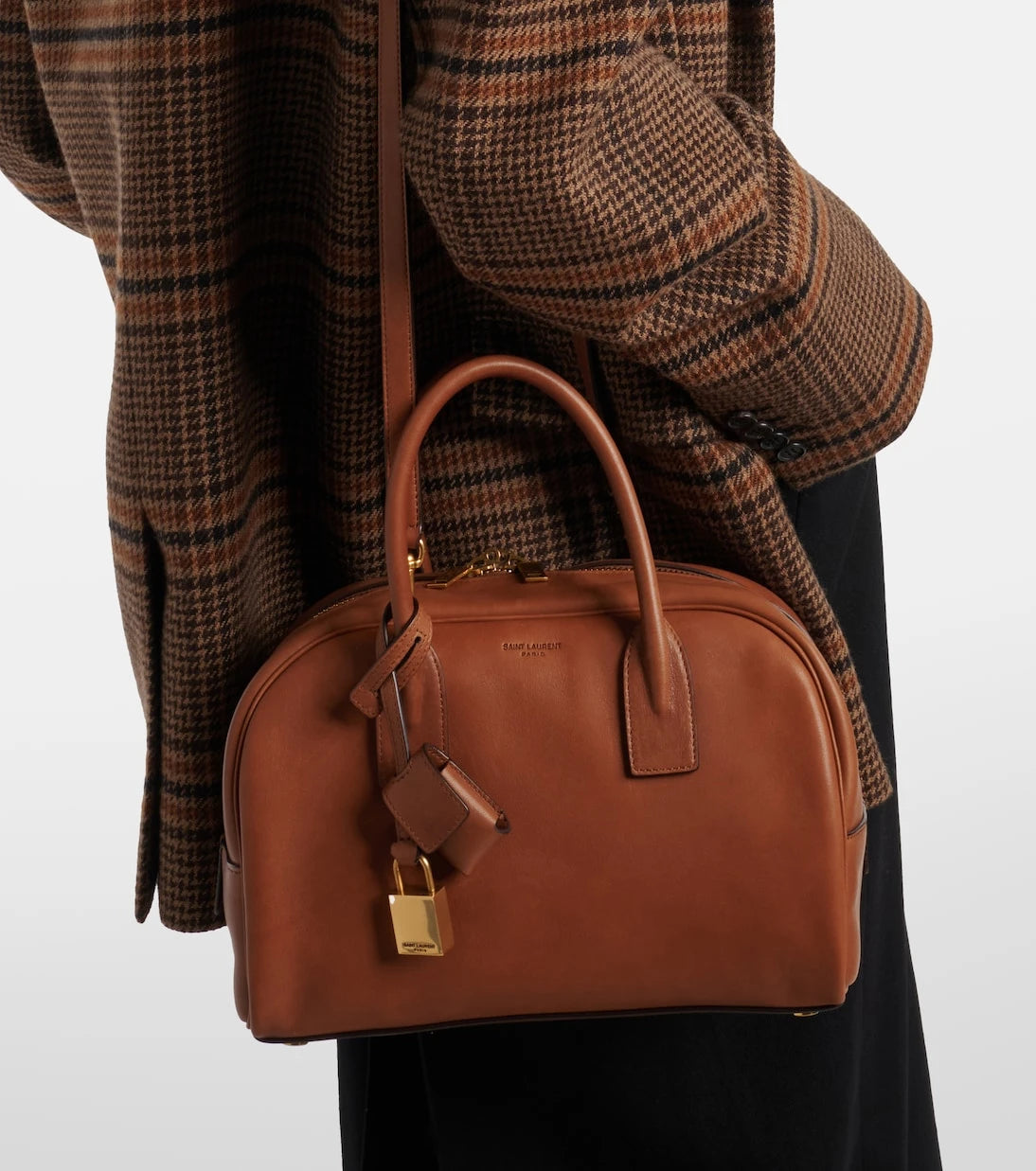 Saint Laurent - Sac De Jour Boston Small leather tote bag