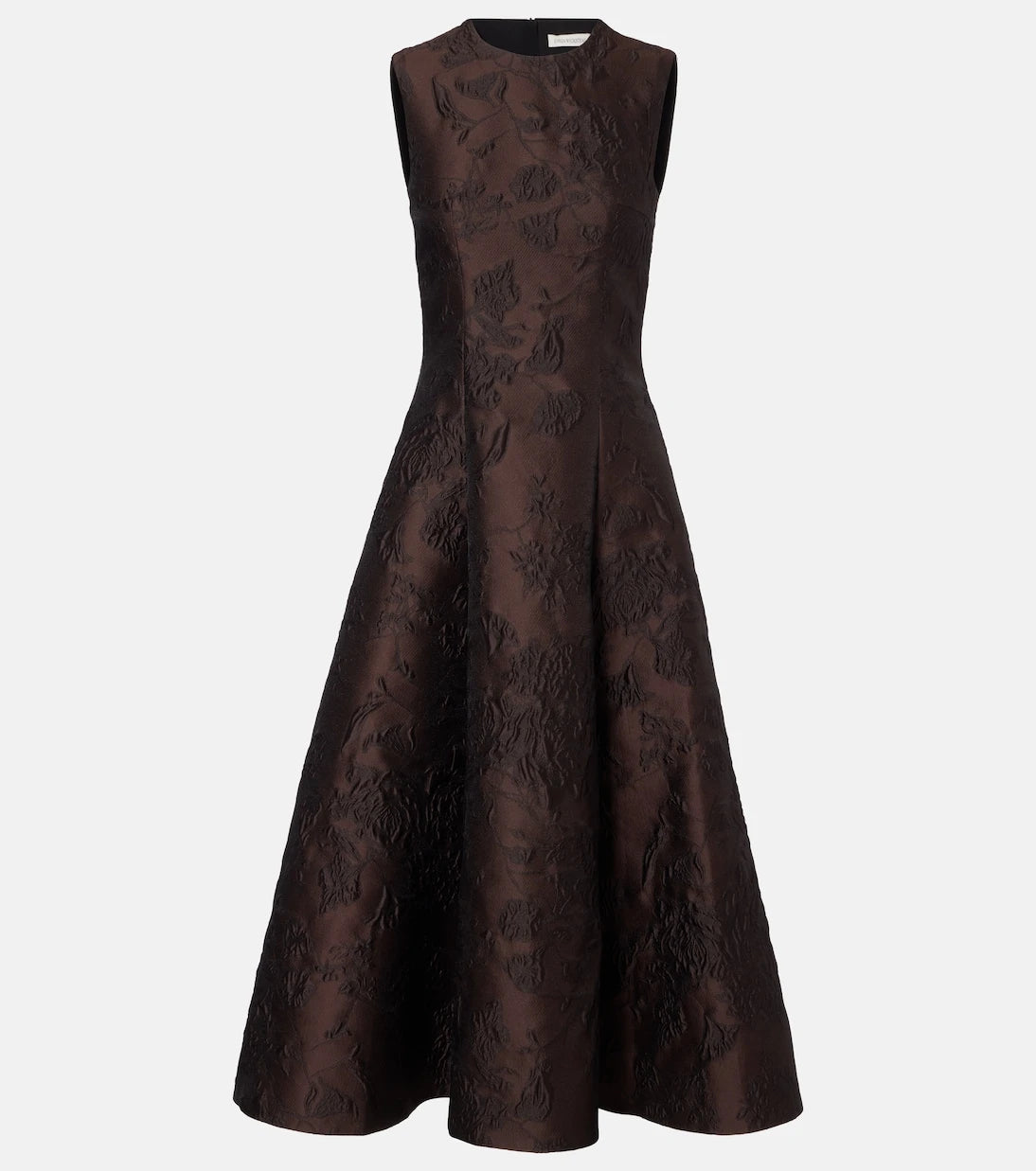 Emilia Wickstead - Flared embroidered midi dress