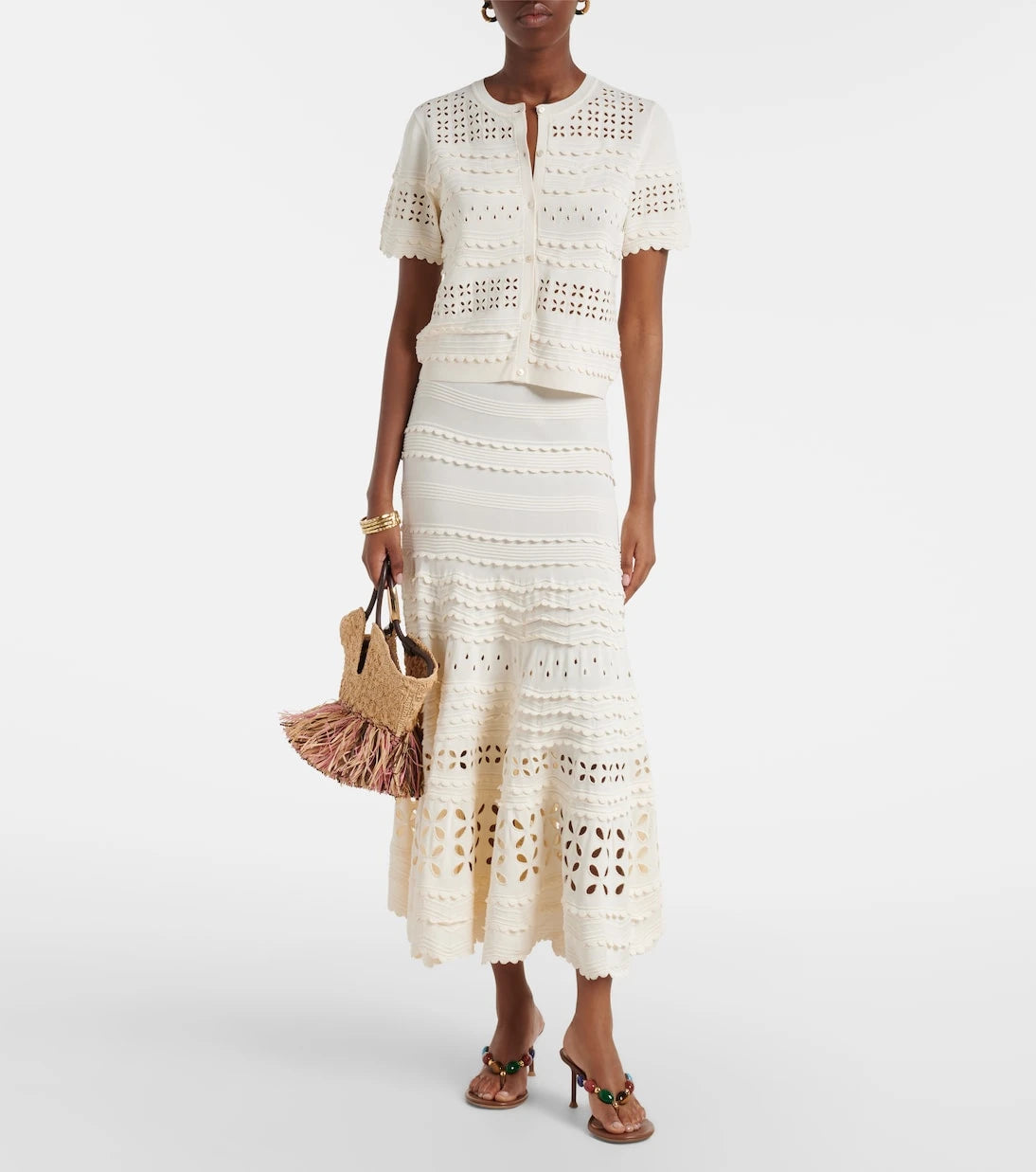 Ulla Johnson - Abriana eyelet cardigan