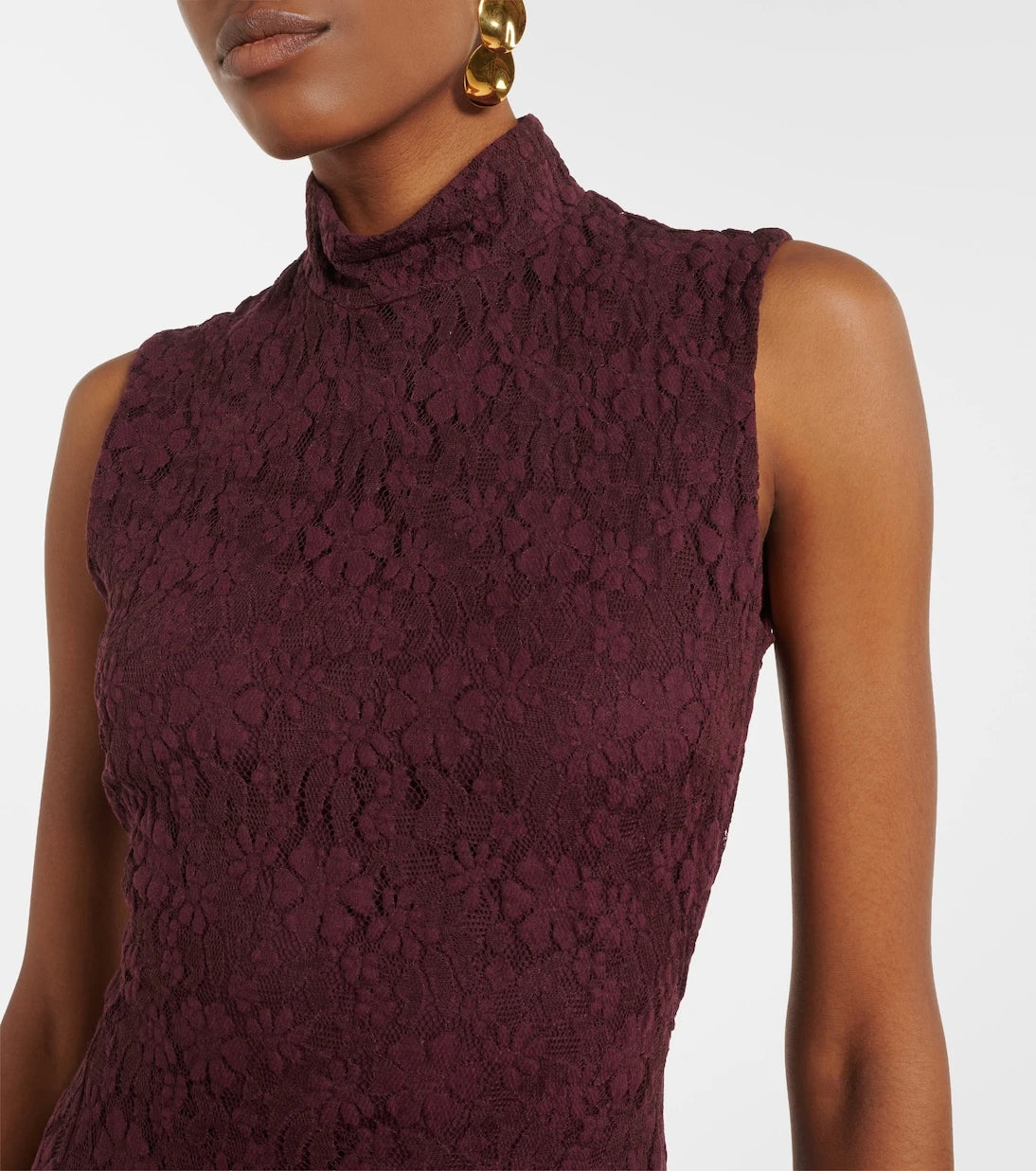 Rotate - Floral lace maxi dress