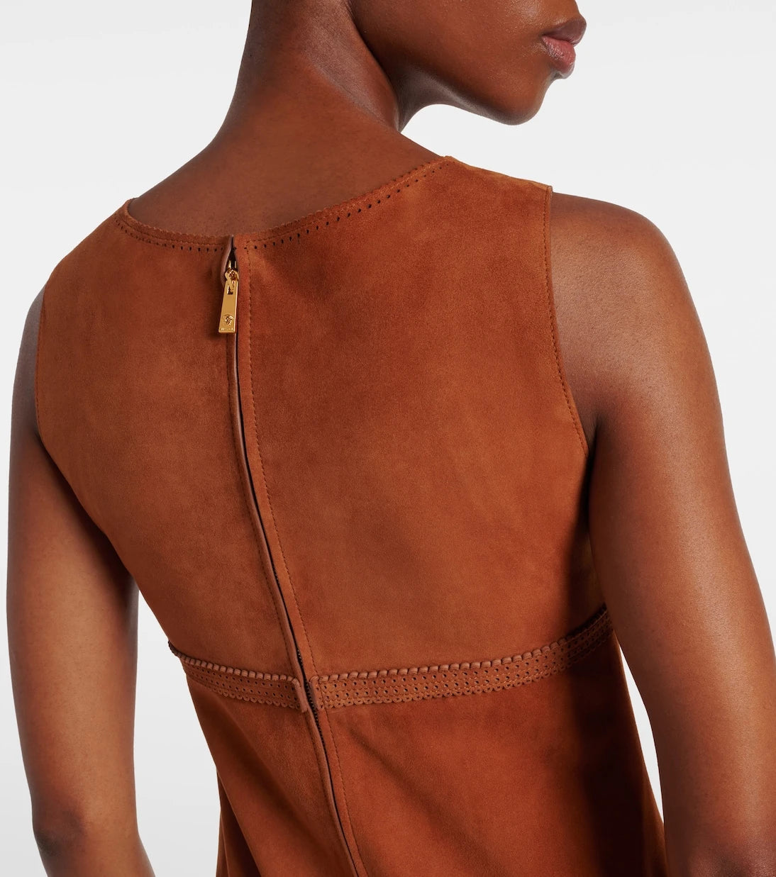 Versace - Suede minidress