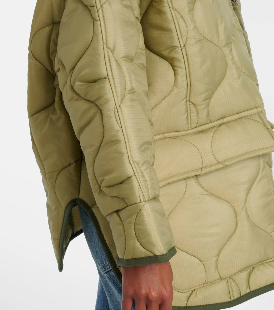 The Frankie Shop - Teddy oversized quilted jacket
