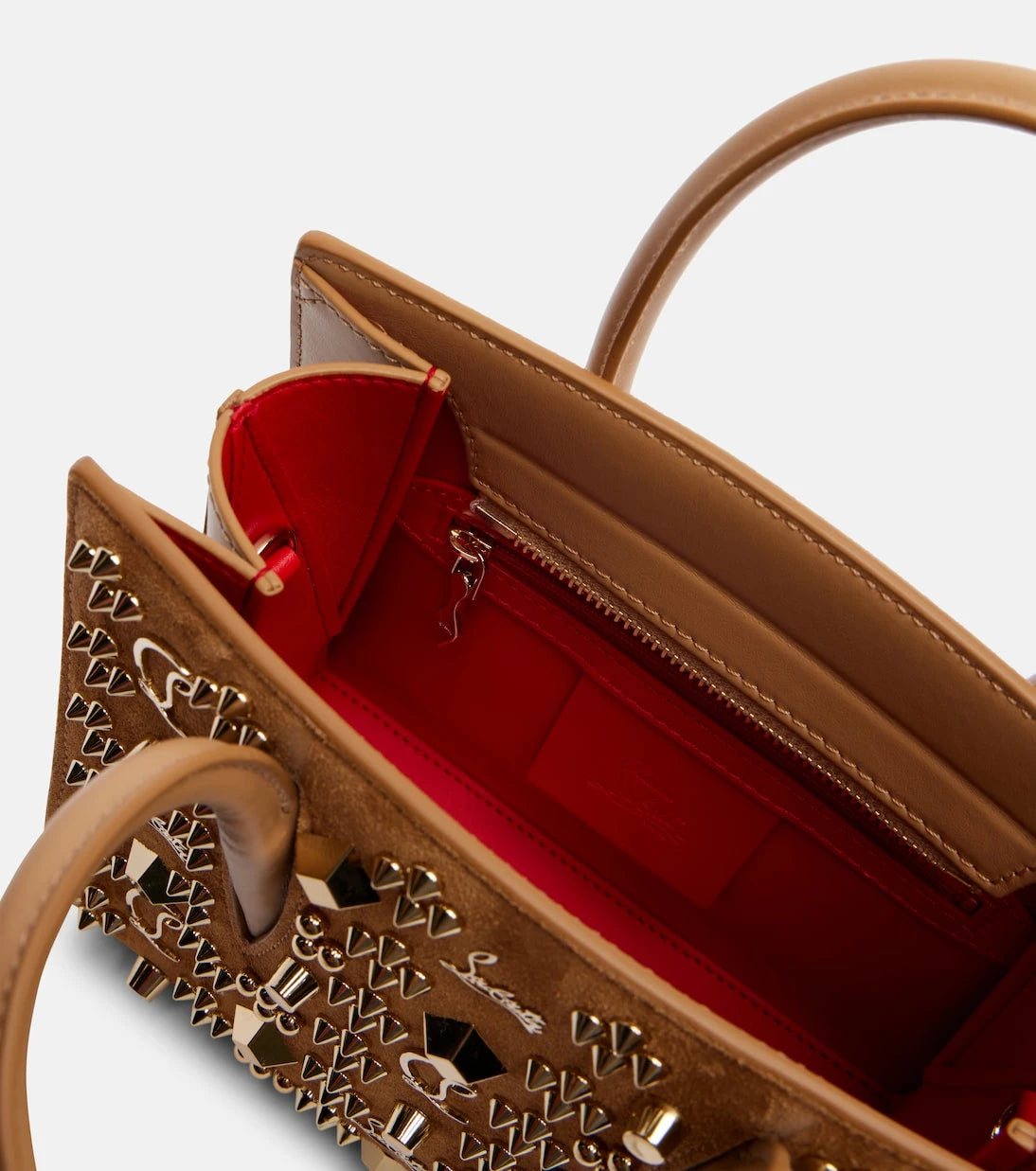 Christian Louboutin - Paloma studded suede tote bag