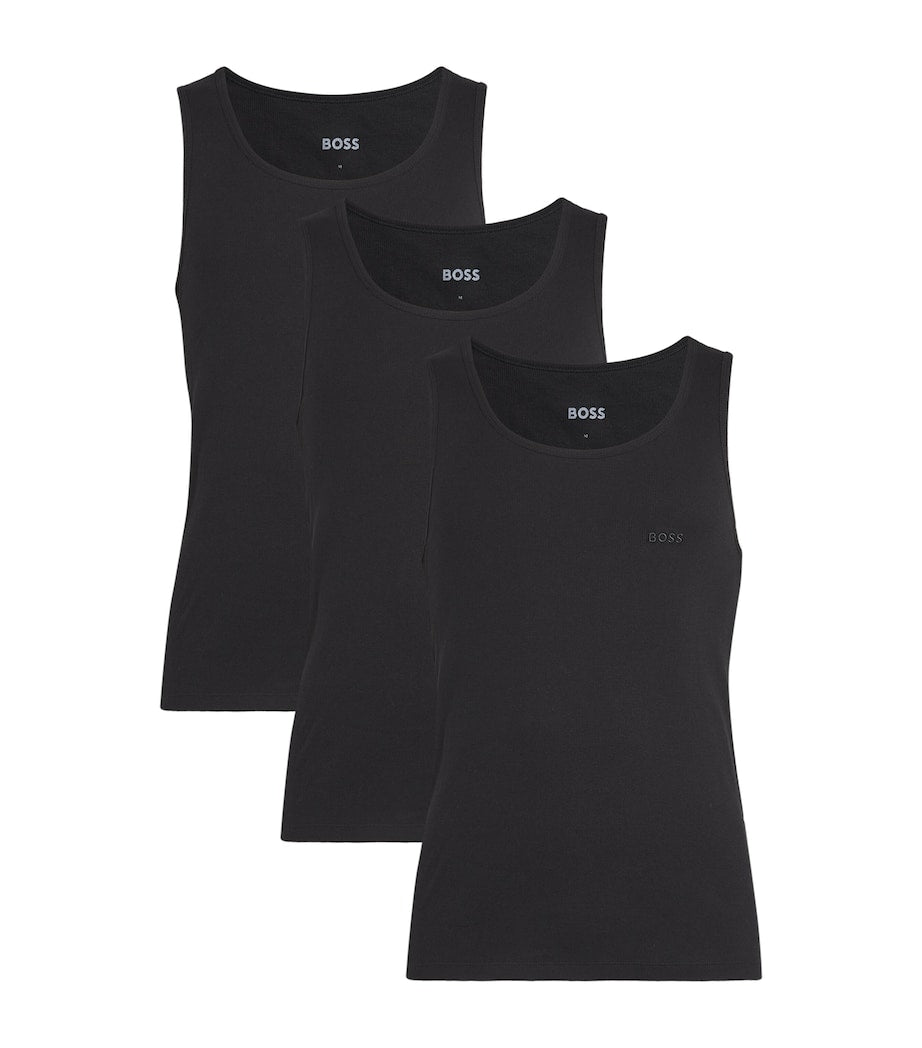Cotton Logo Tank Top (Pack of 3)
