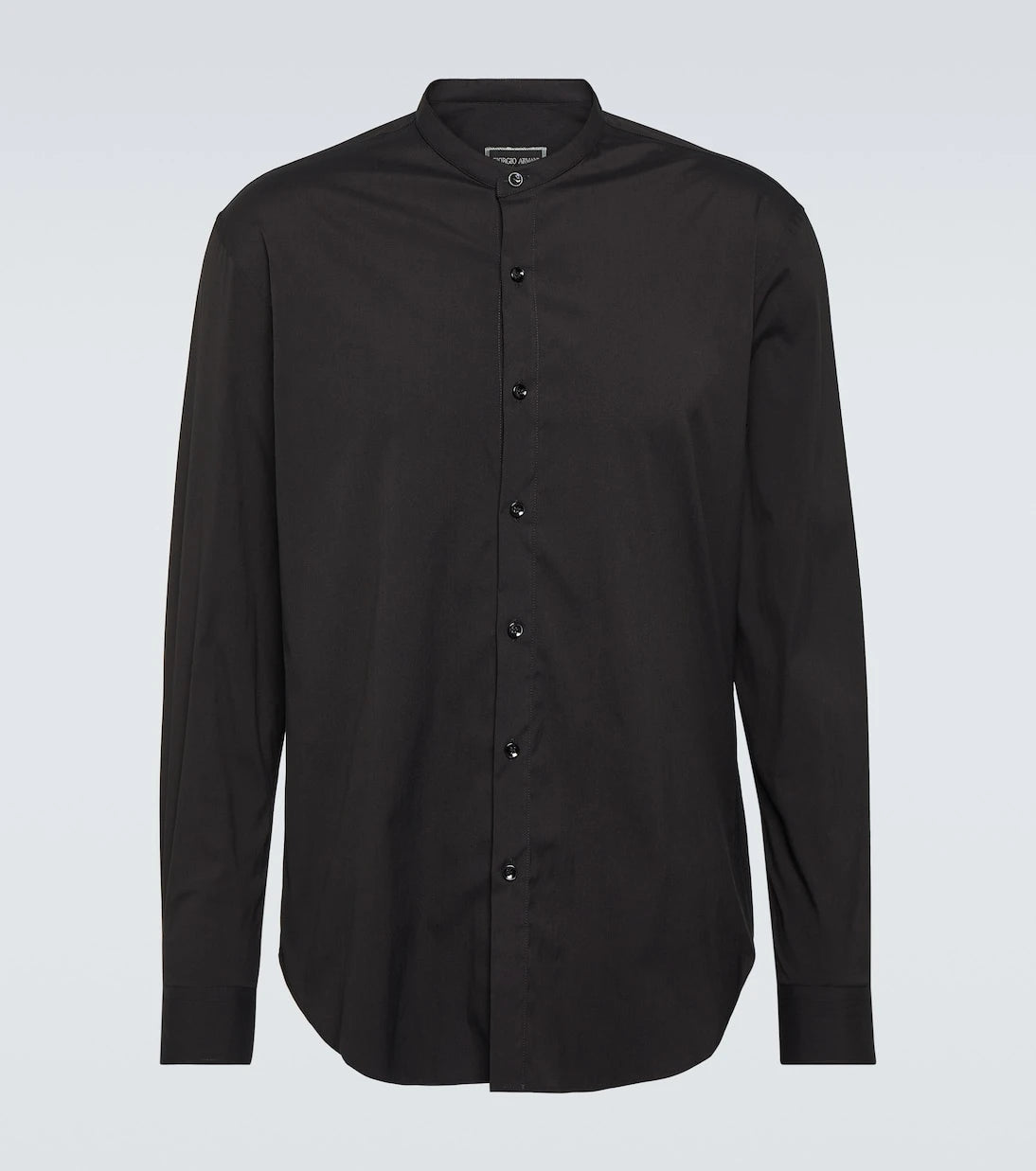 Giorgio Armani - Icon cotton-blend poplin shirt