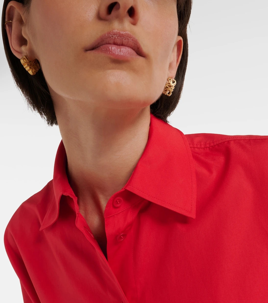 Loewe - Anagram Bombé earrings