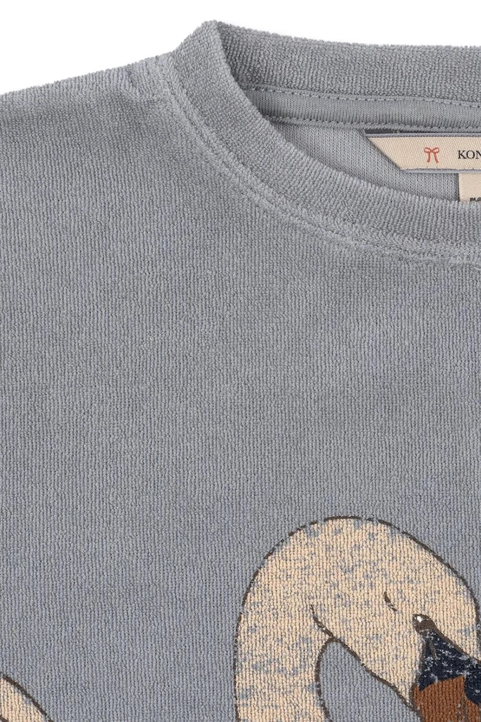 Konges Sløjd суичър за деца с памук ITTY SWEATSHIRT GOTS