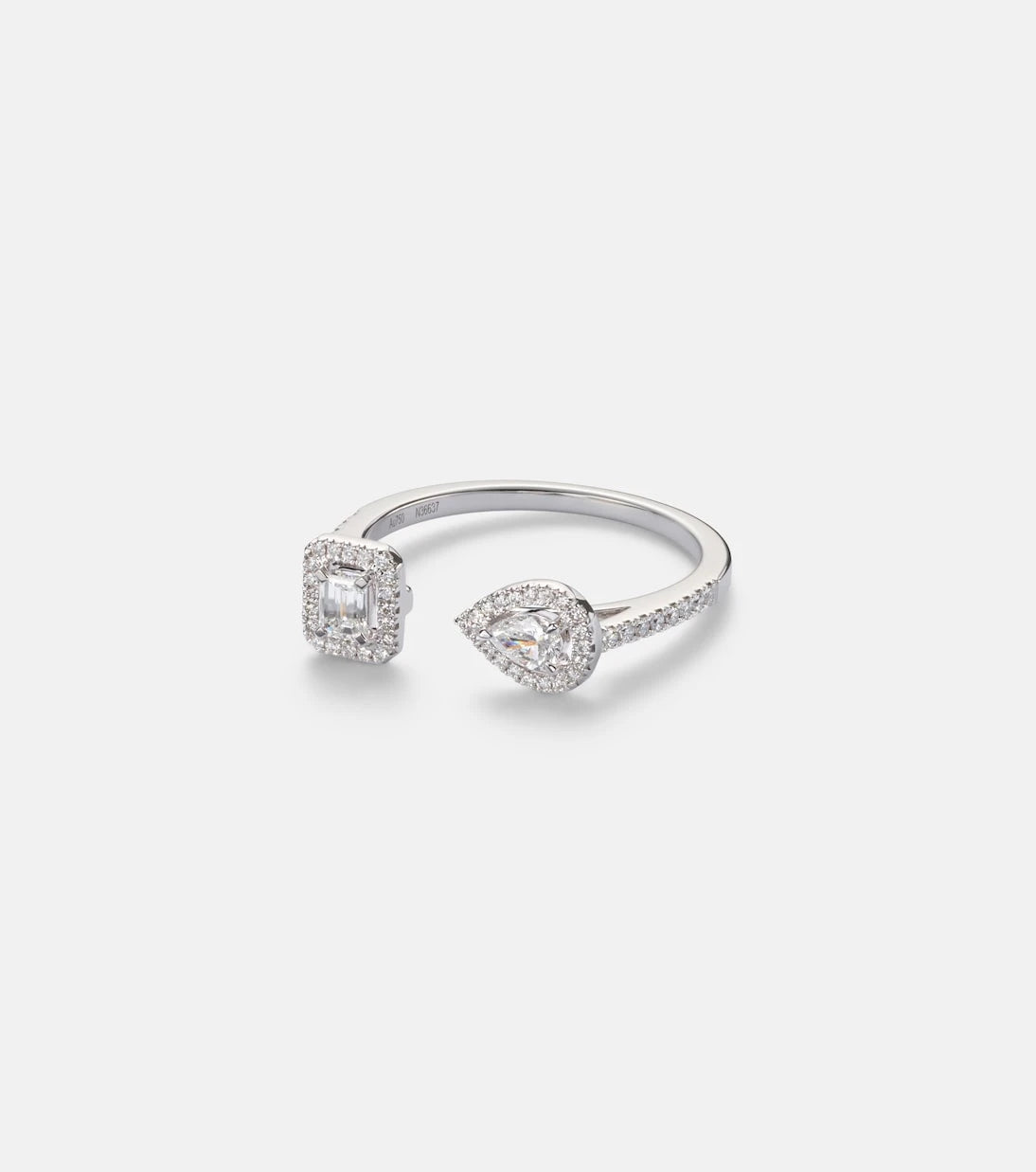 Messika - My Twin 18kt white gold ring with diamonds