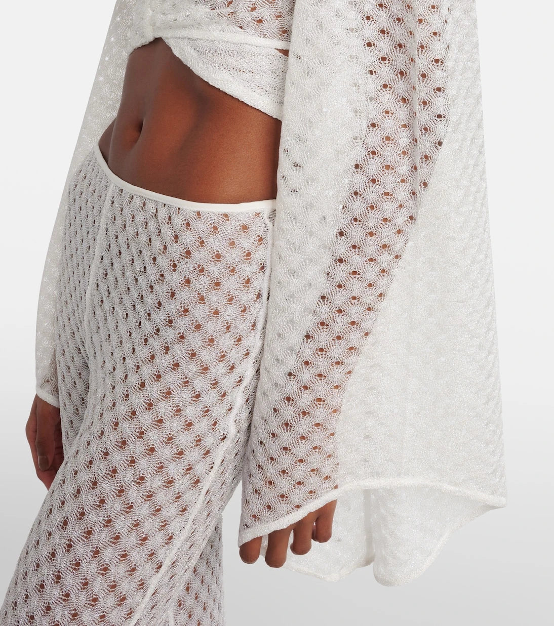 Missoni - Lamé crop top
