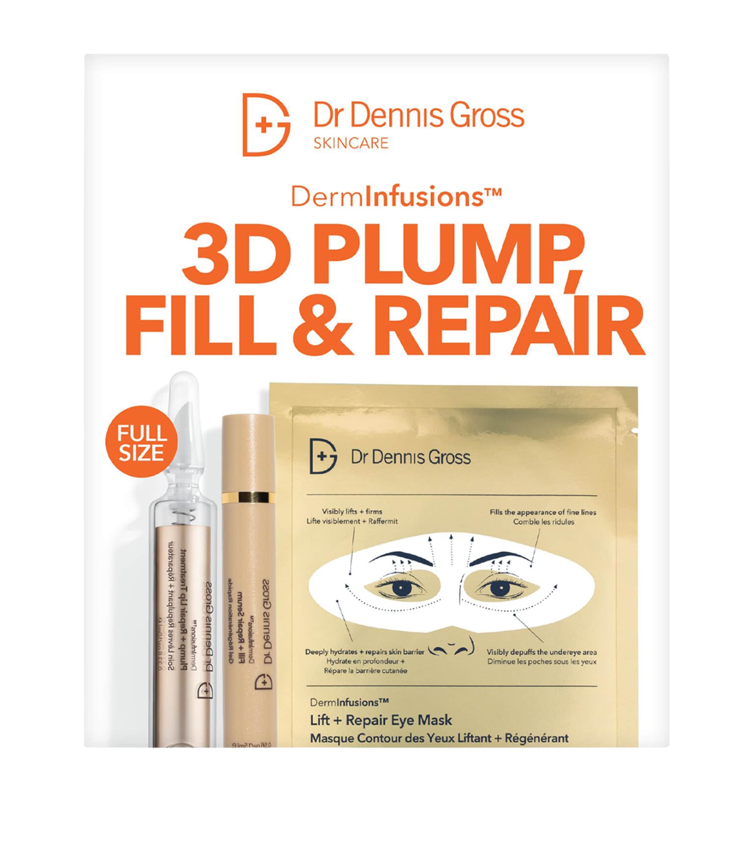 Dr Dennis Gross DermInfusions Plump, Fill & Repair Kit