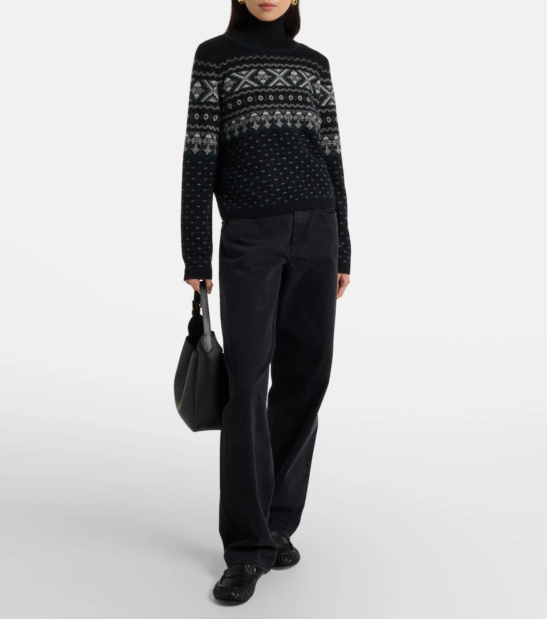 Vince - Fair Isle cashmere sweater