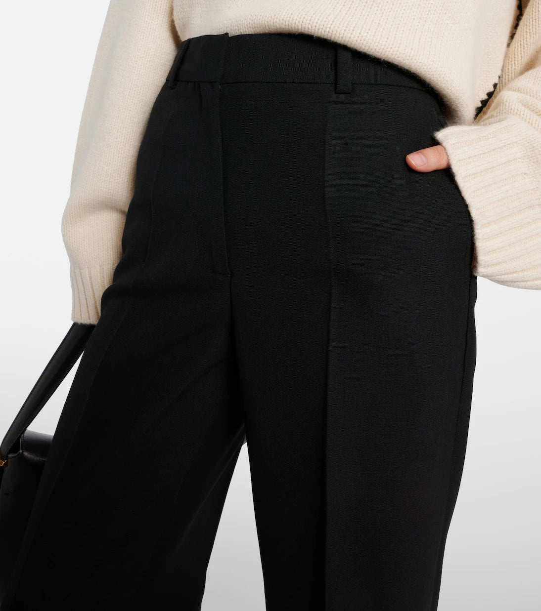 Toteme - High-rise straight pants