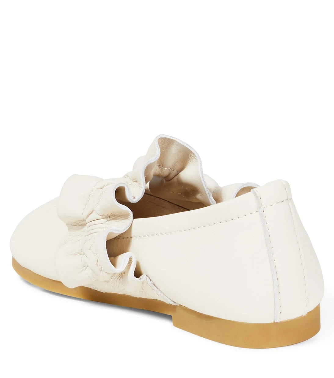 Donsje - Iffie ruffled leather ballet flats