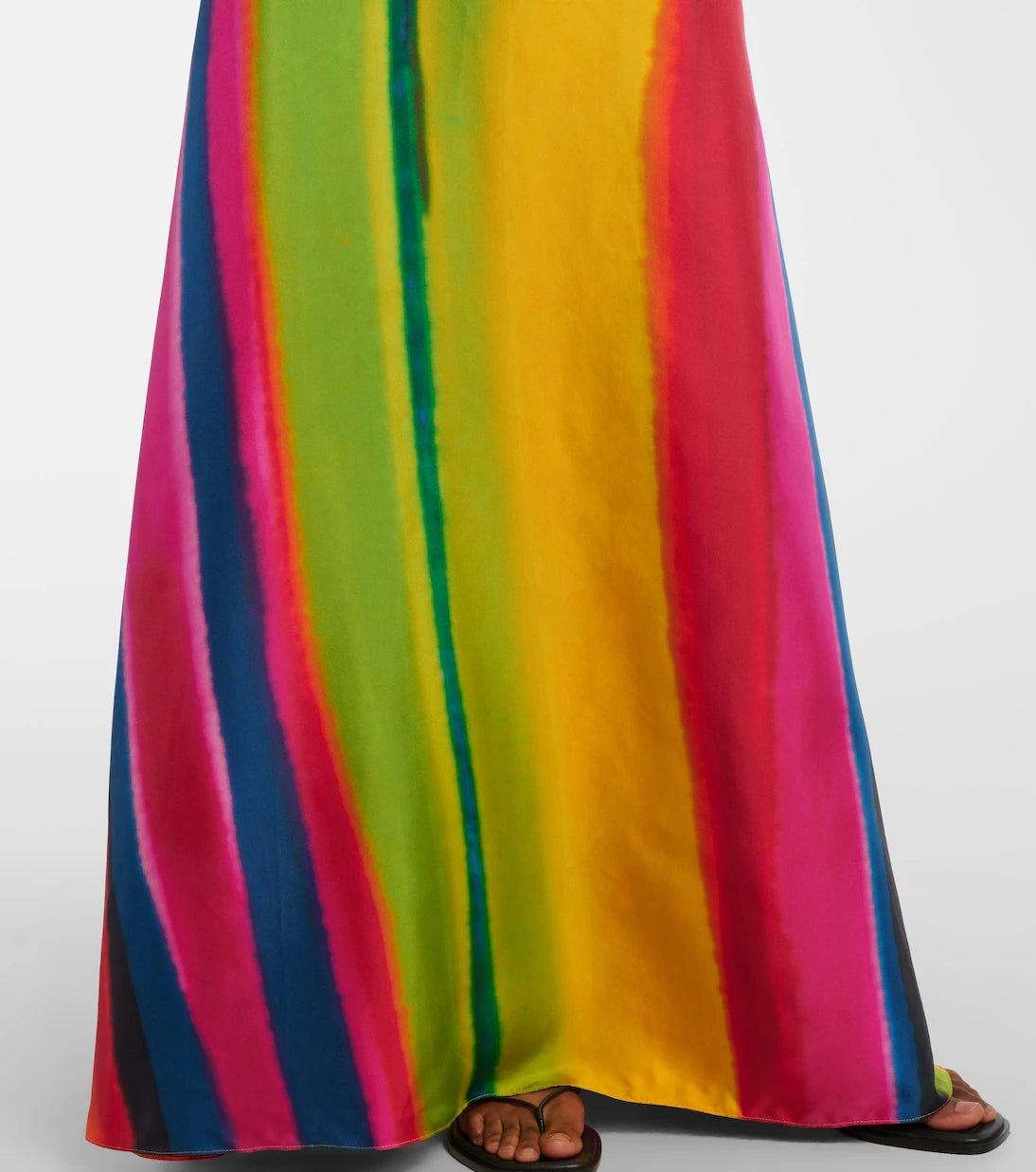 Christopher Esber - Aura striped silk satin maxi dress