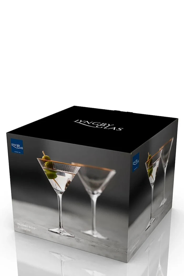 Lyngby Glas Palermo Kokteyl Bardak Seti 250 ml (4 Parça)