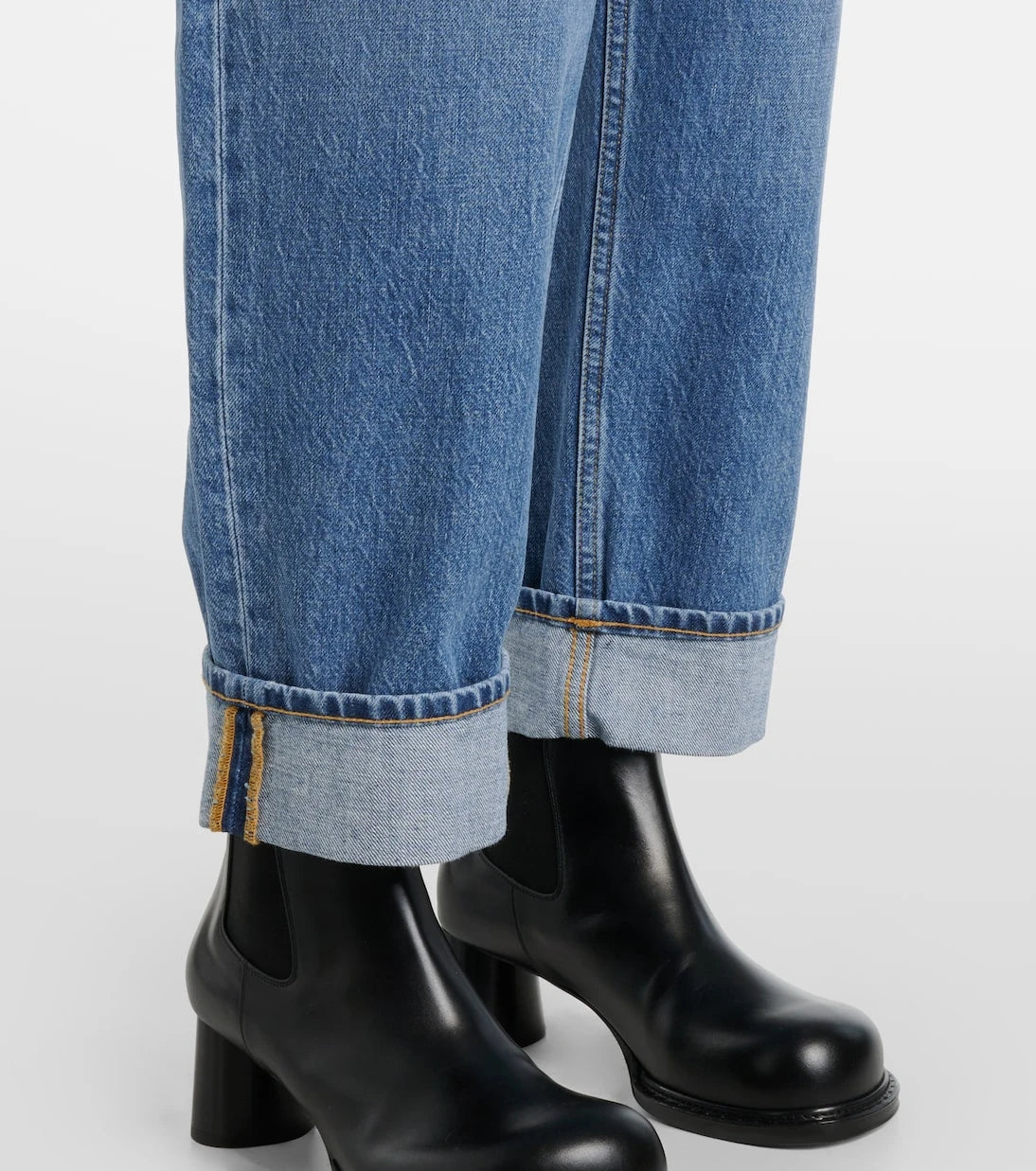 Bottega Veneta - Mid-rise straight jeans