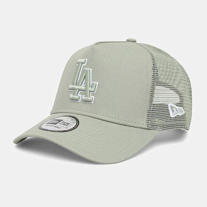 New Era pamuklu trucker şapka OUTLINE EF TRUCKER LA DODGERS