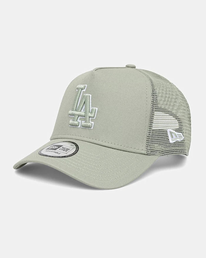 New Era шапка trucker от памучна материя OUTLINE EF TRUCKER LA DODGERS