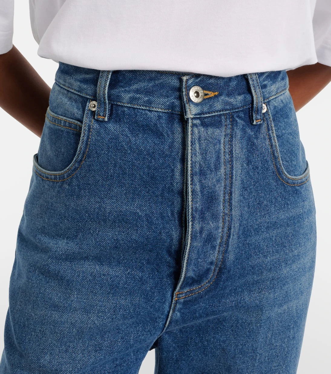 Bottega Veneta - High-rise flared jeans