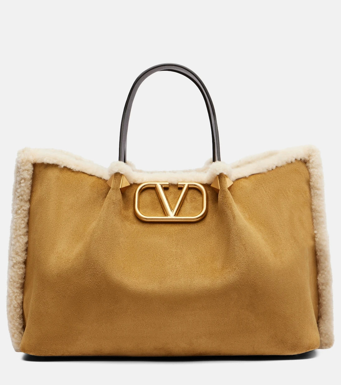 Valentino Garavani - VLogo Medium suede tote bag