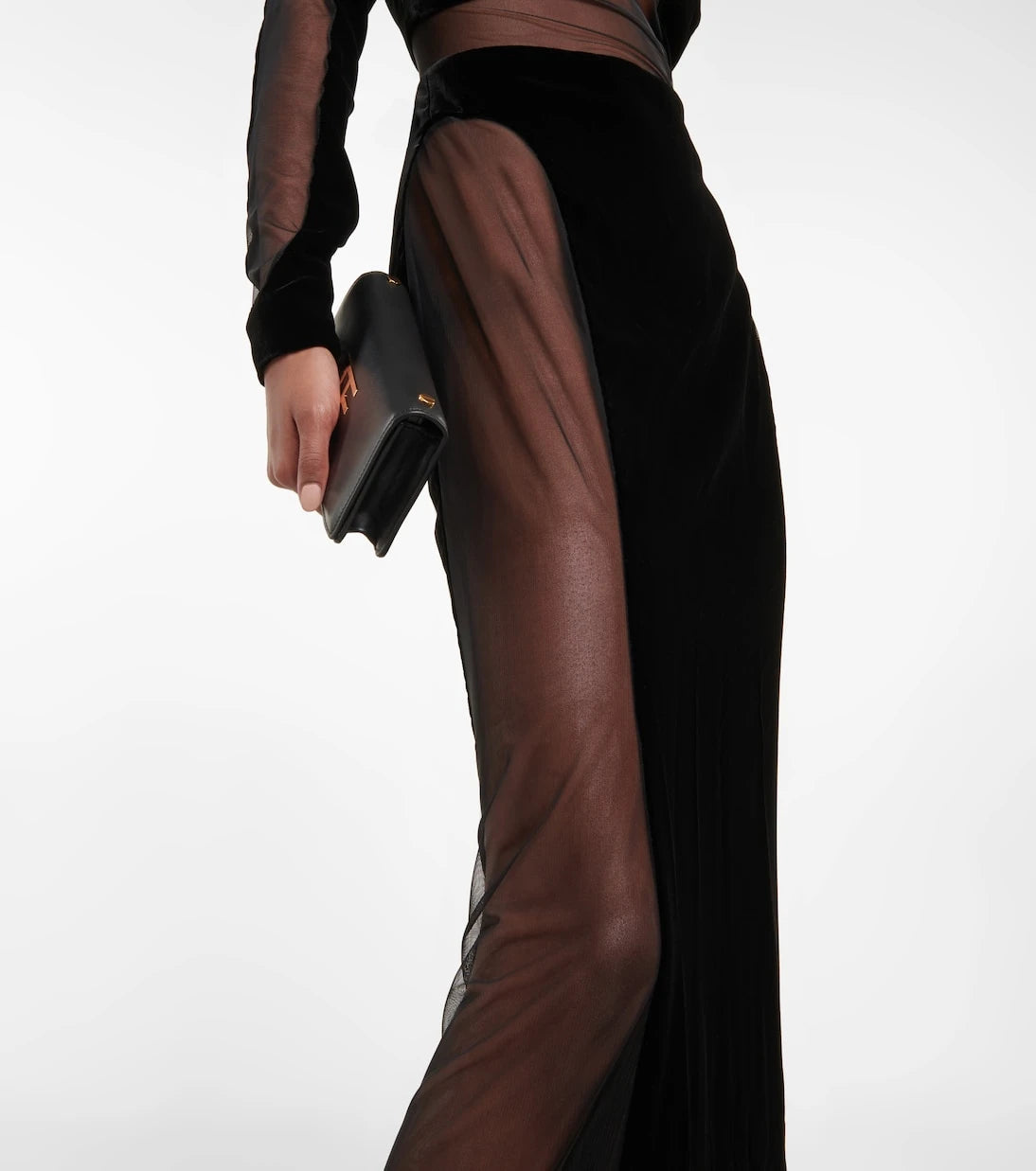 Tom Ford - Velvet panel gown