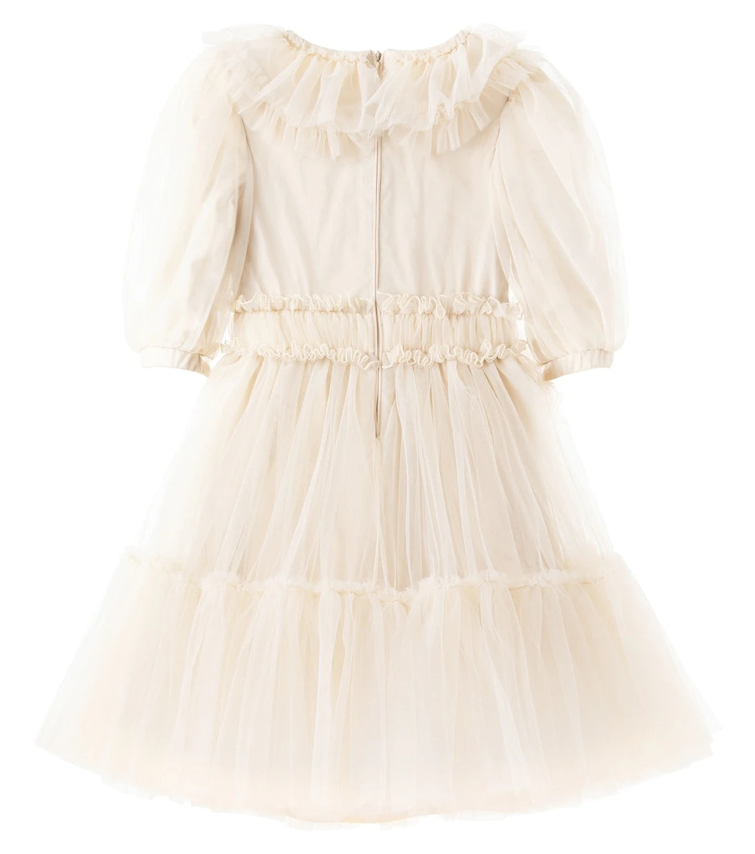 Monnalisa - Ruffled tulle dress