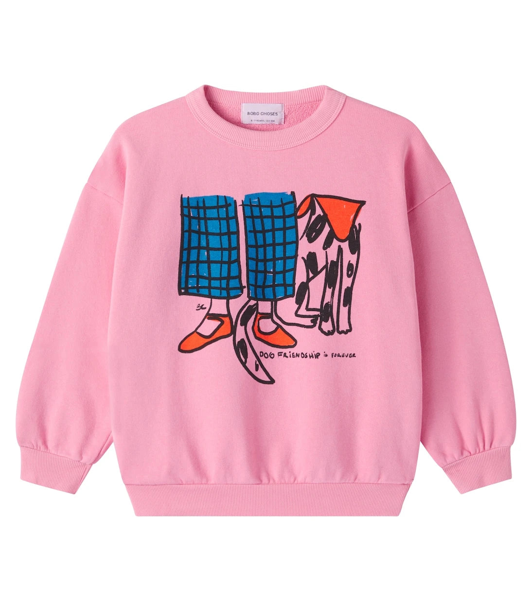 Bobo Choses - Dog Friendship cotton fleece sweatshirt