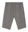 Wool Houndstooth Elasticated-Waist Trousers (6-18 Months)