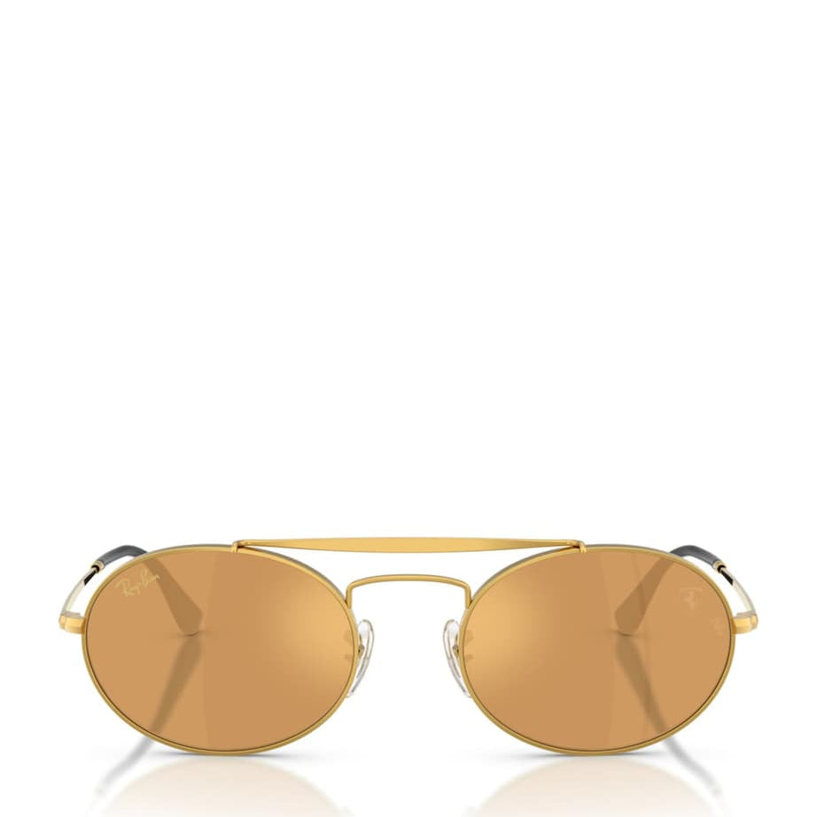 RB3775M Metal Oval Sunglasses