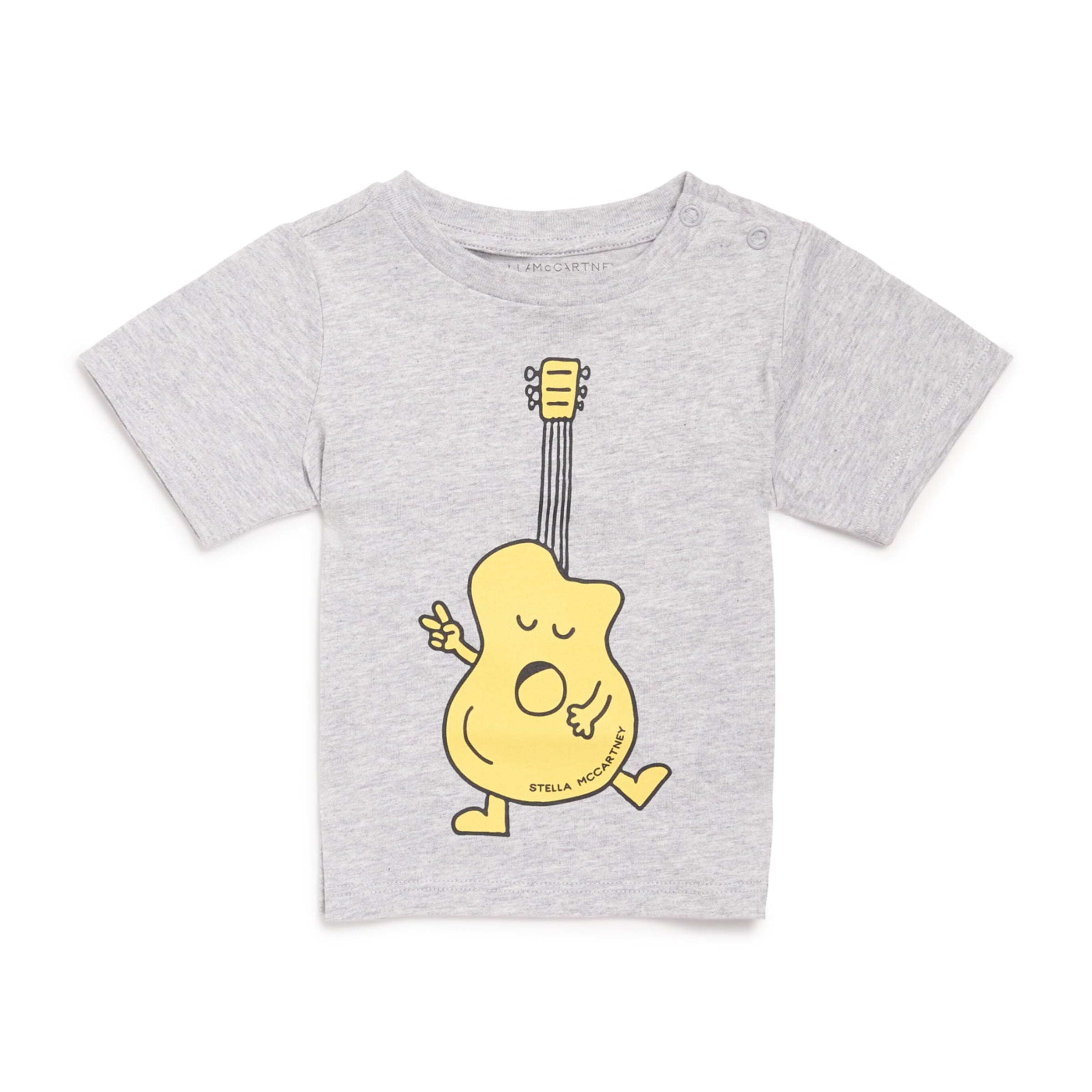 Stella McCartney Kids Cotton Guitar Print T-Shirt (6-36 Months)