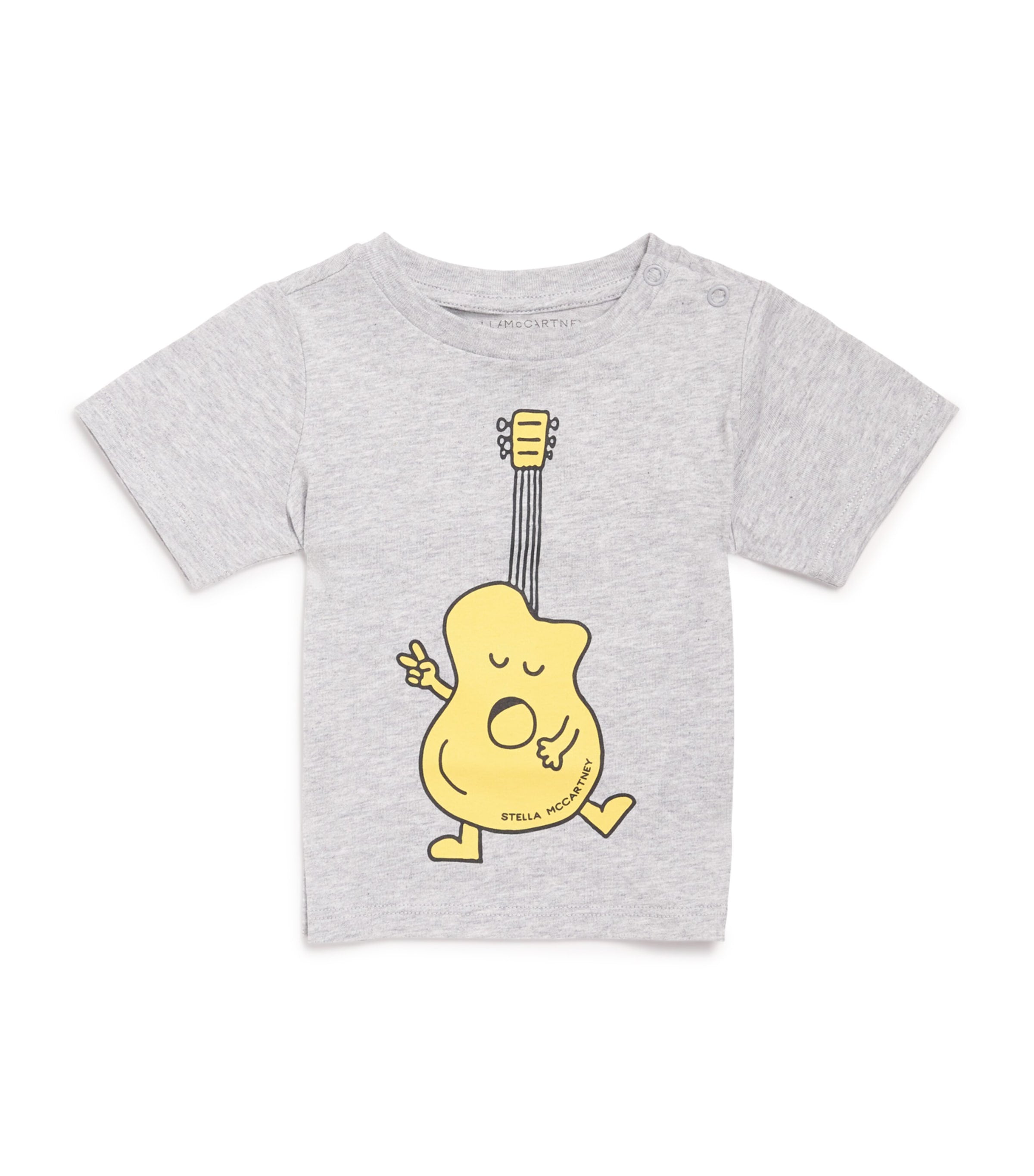 Stella McCartney Kids Cotton Guitar Print T-Shirt (6-36 Months)