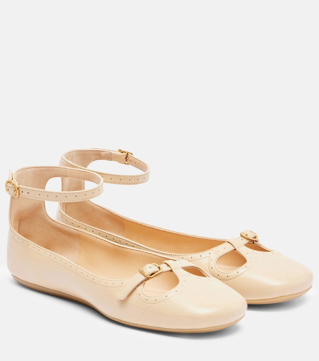 Chloé - Misty leather ballet flats