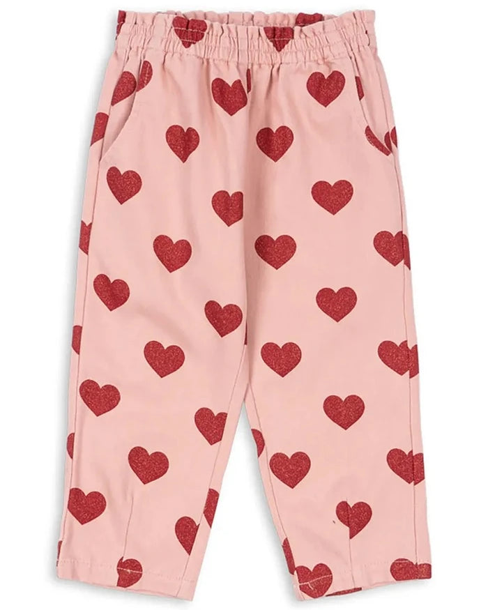Konges Sløjd MAGOT FRILL PANTS GOTS Çocuk Jean Pantolon