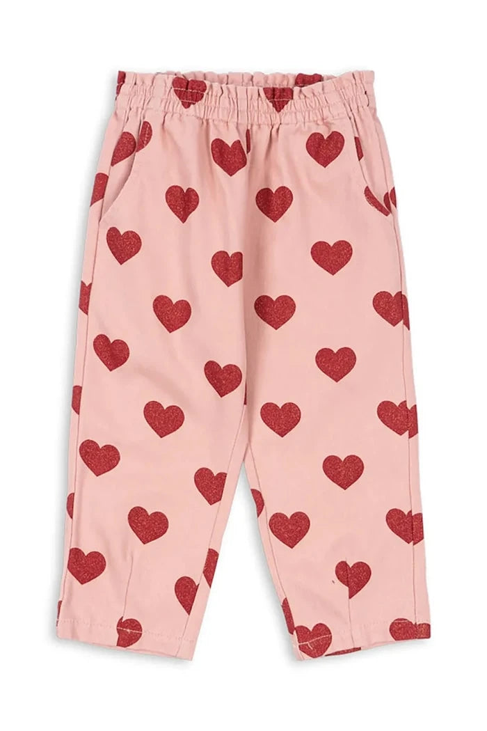 Детски дънки Konges Sløjd MAGOT FRILL PANTS GOTS
