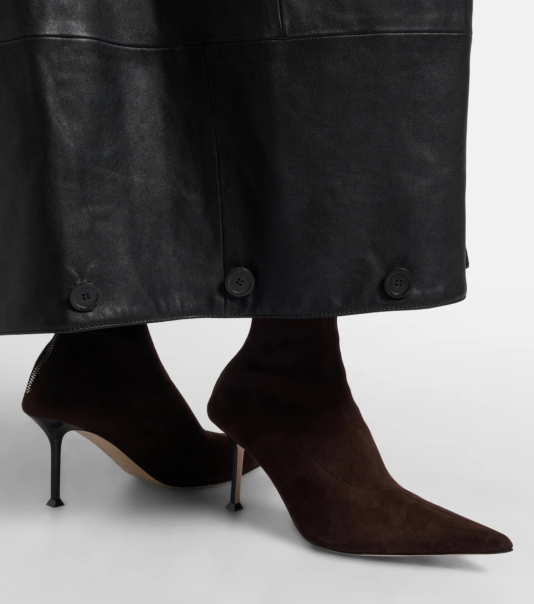 Christen - Helix 75 suede ankle boots