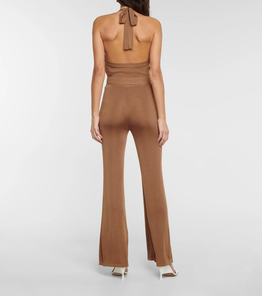 Staud - Moonstone high-rise flared pants