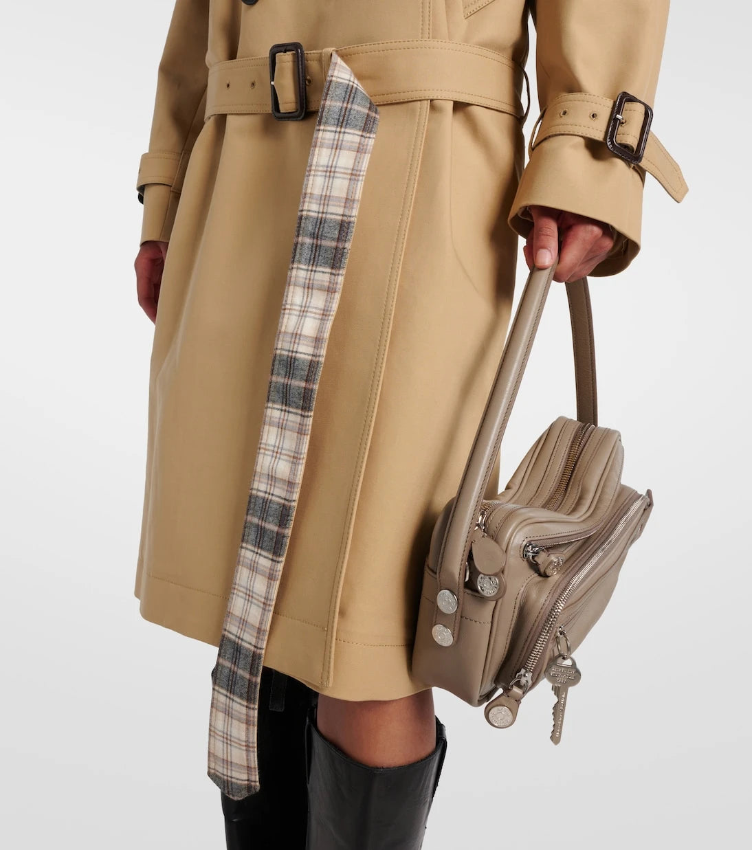 Acne Studios - Cotton satin trench coat