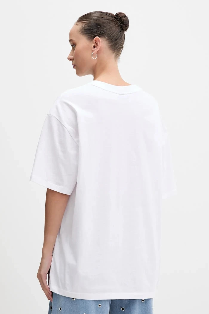 Памучна тениска Hugo Blue Oversized _Tee_B_9