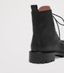 Malone Souliers Black Leather Miller Ankle Boots 35