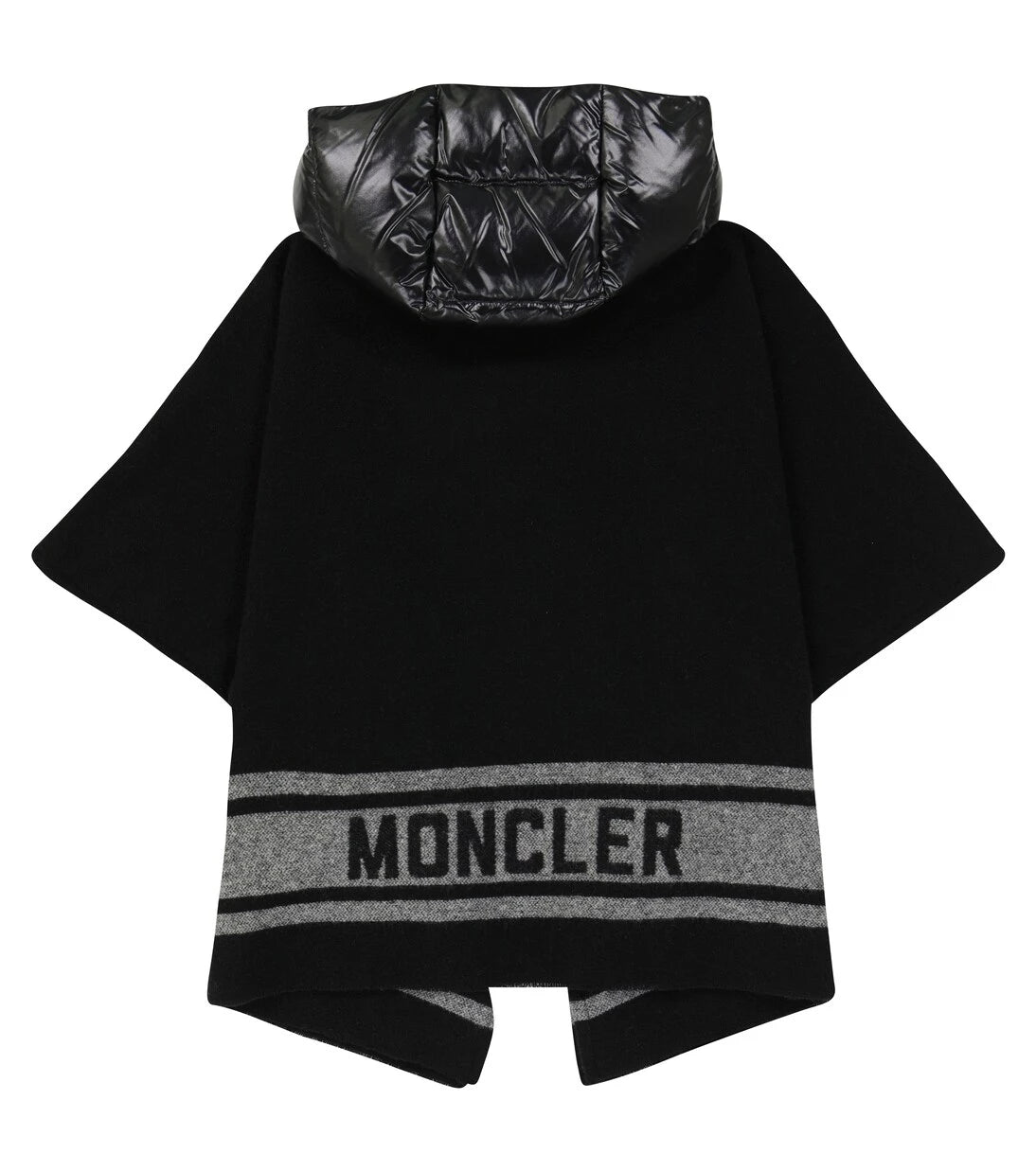 Moncler Enfant - Wool-blend poncho