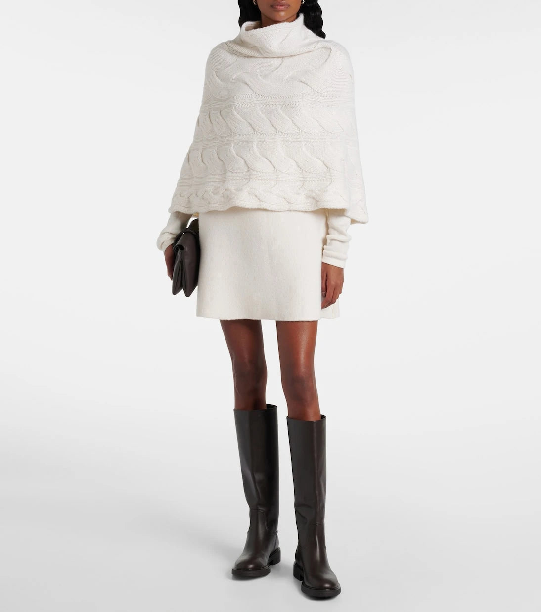 Lisa Yang - Evanna cable-knit cashmere cape