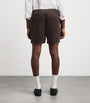 Cotton Corduroy Logo Shorts