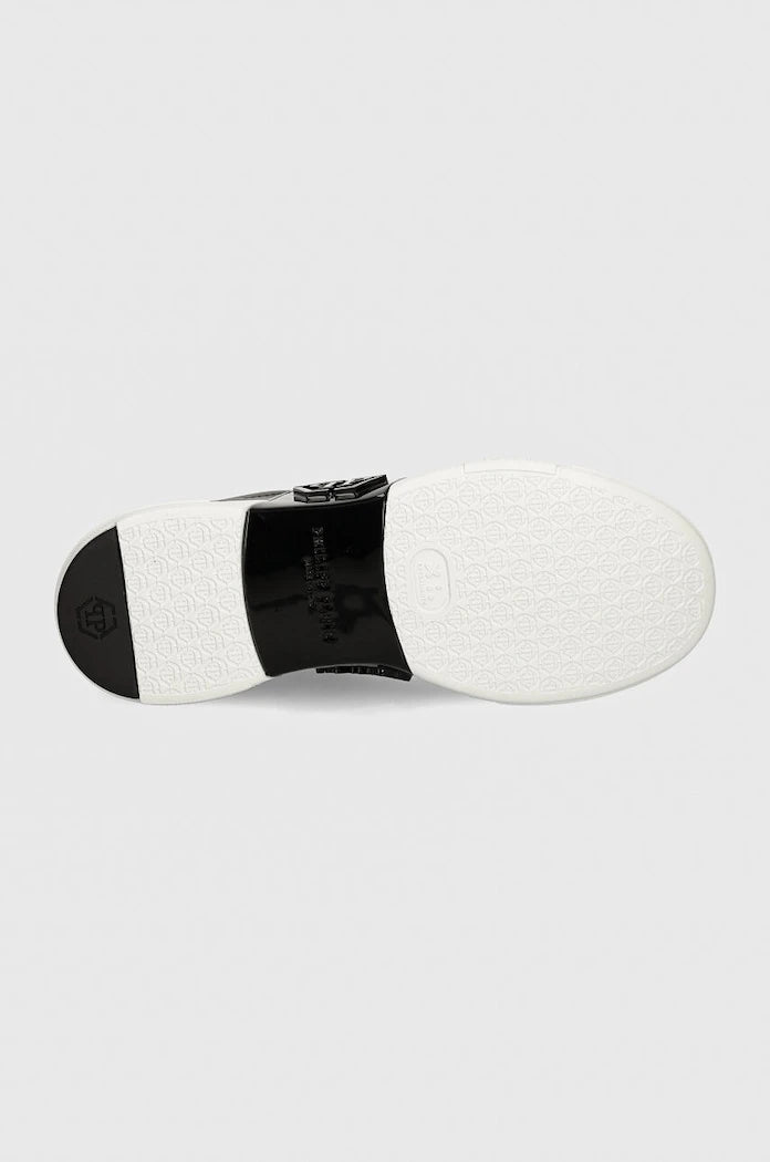 Кожени маратонки Philipp Plein Hexagon Phantom Kicks