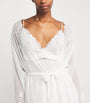 Bocan Ivory Silk Chiffon Rosabelle Robe (XS/S)